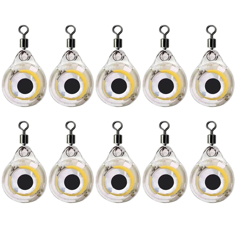 Alloet LED Underwater Eye Shape Fish Light Lure For Night Fishing