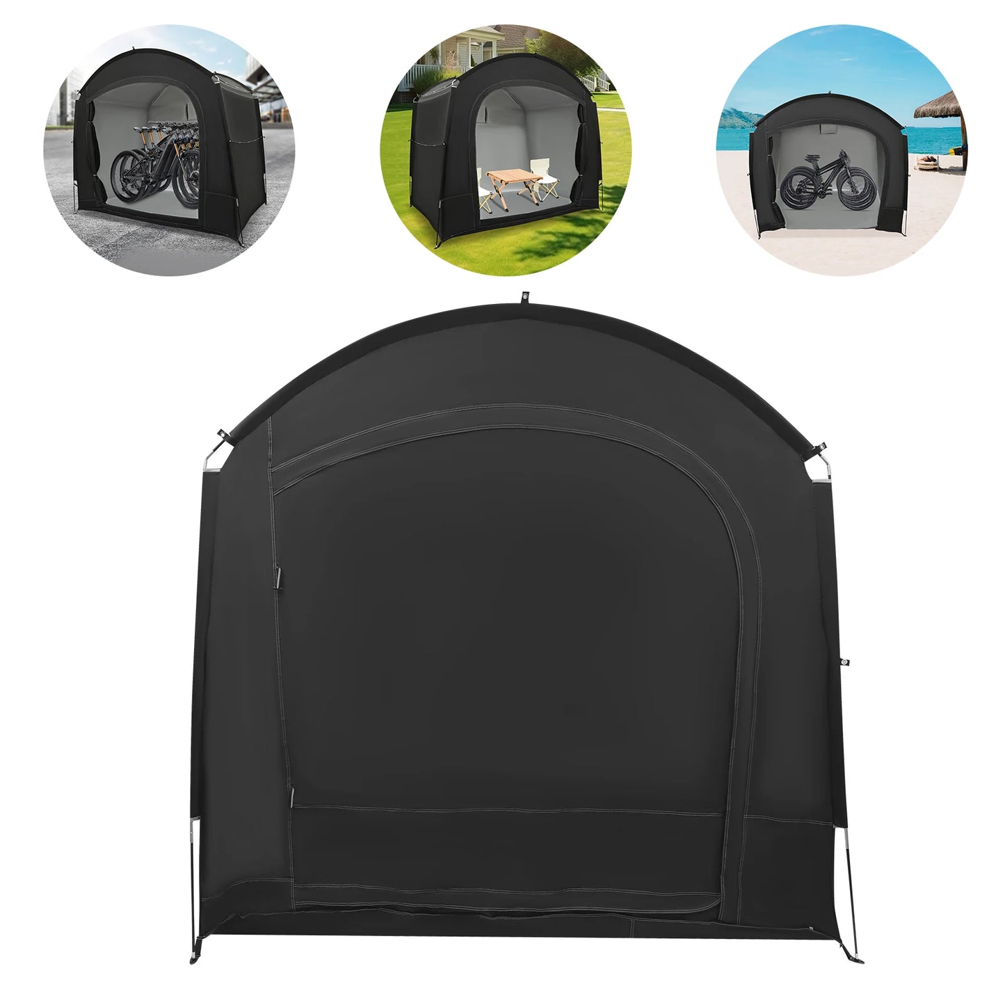 Freestanding Portable Waterproof Bike Storage Tent For Bicycles