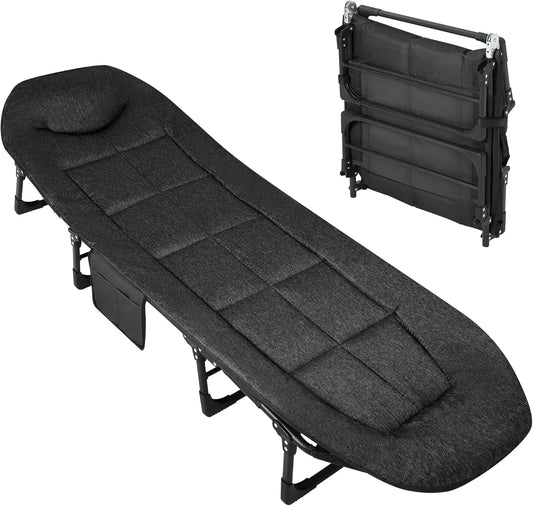 HiMISS Lightweight Camping Tent Cot With Cushion Pillow Outdoors