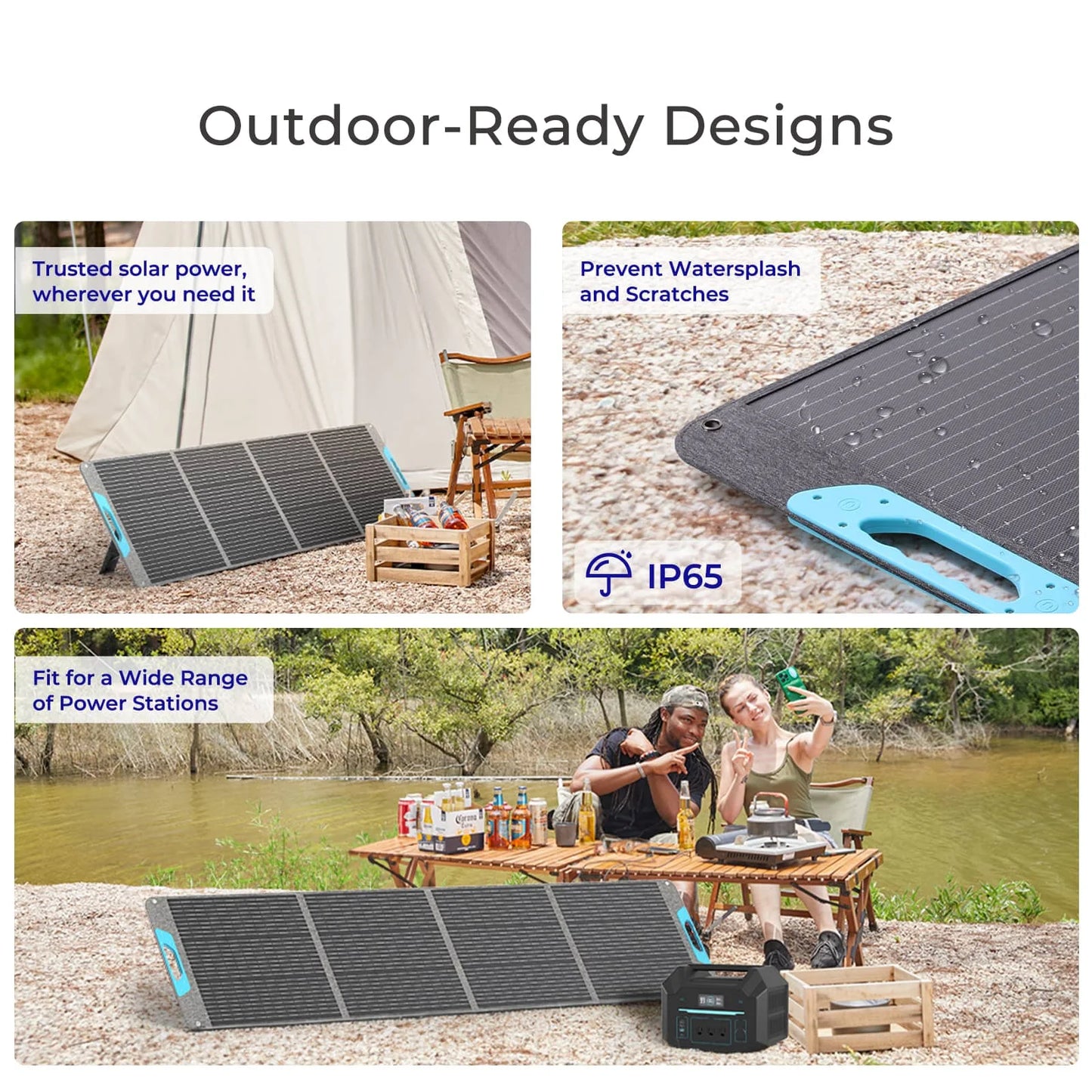 Renogy Foldable Portable Solar Panel for Power Stations