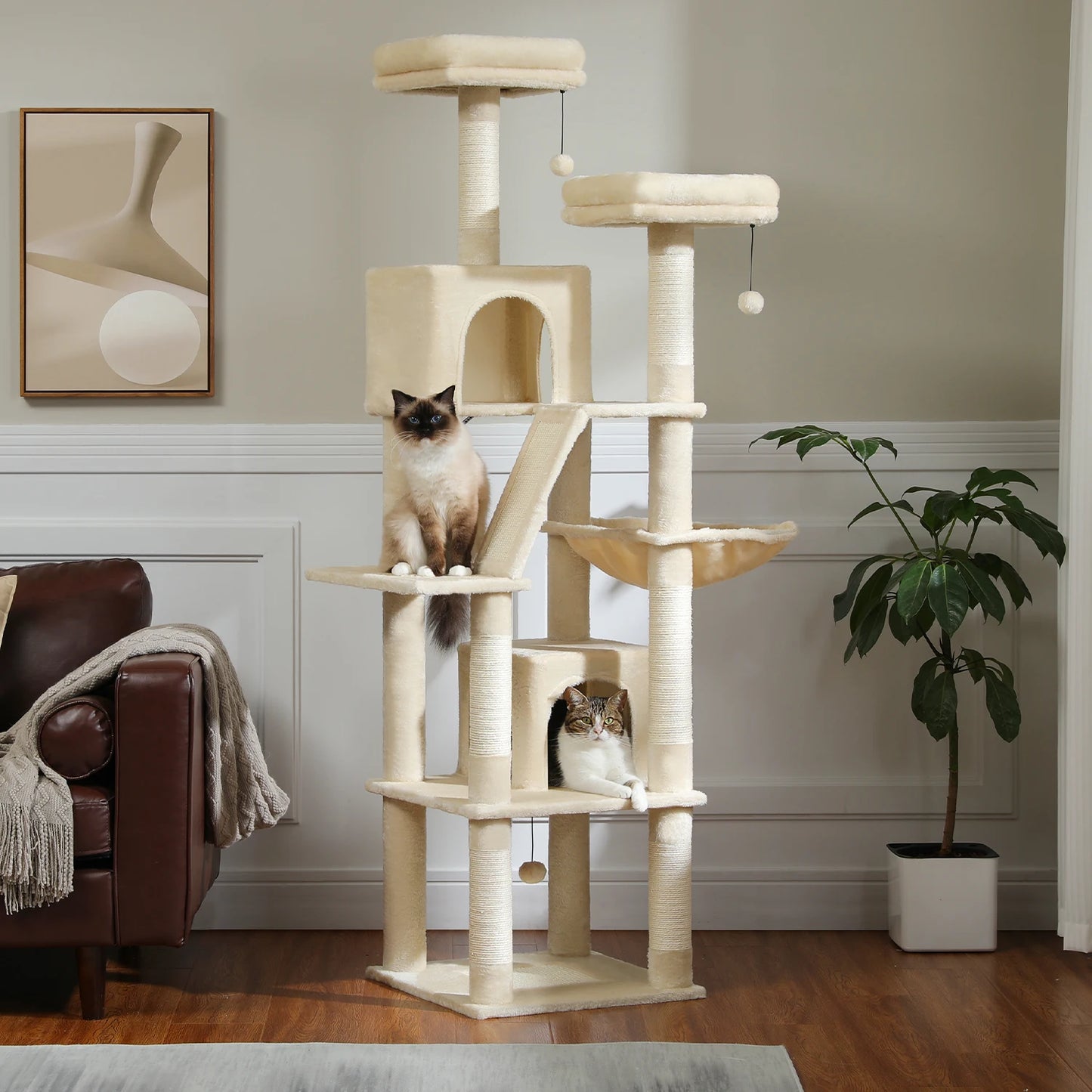 Pawz Road Multi Level Large Cat Tree Condo