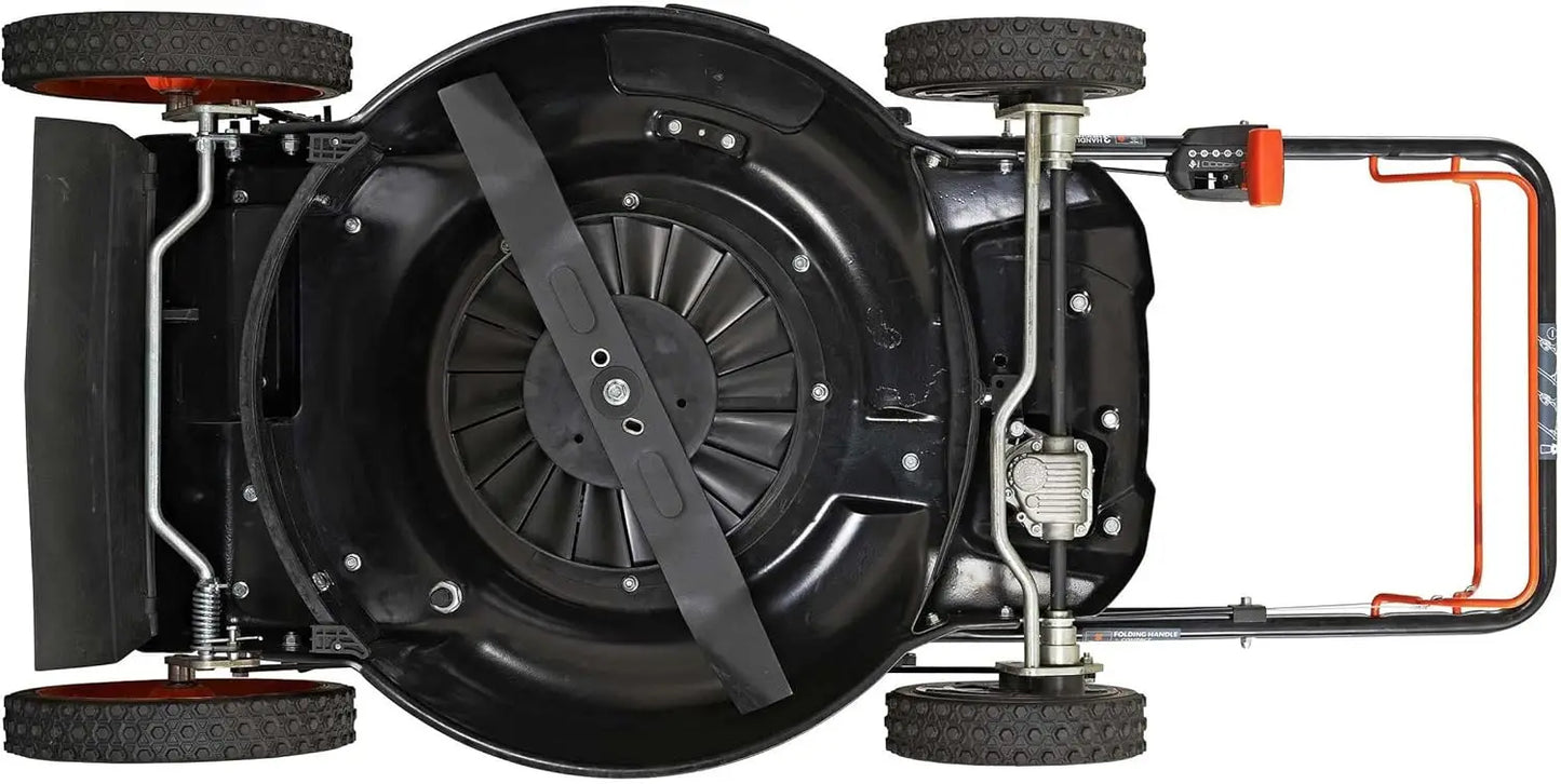 Gas Walk Behind Self Propelled Lawn Mower 3 In 1