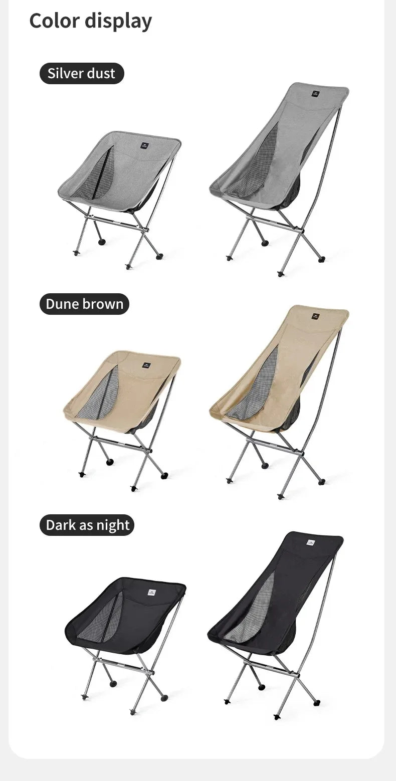 Naturehike Ultralight Folding Chair L04 150kg Load Capacity