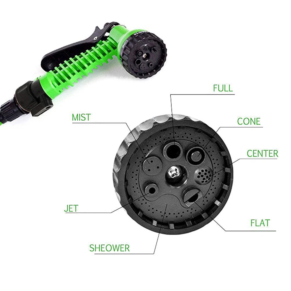 Alloet Garden Sprinkler Hose Nozzle With 7 Adjustable Modes