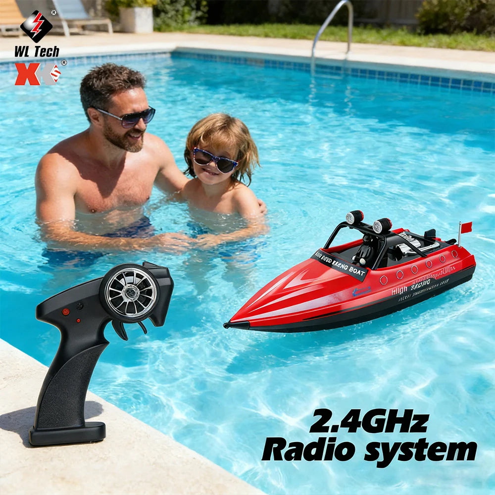 WLtoys WL917 RC Speedboat 2.4G Remote LED Lights High Performance