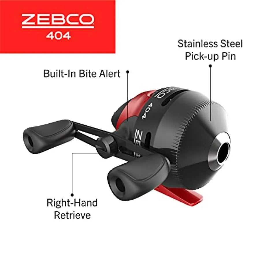 404 Spincast Reel and Rod Combo for Freshwater Fishing