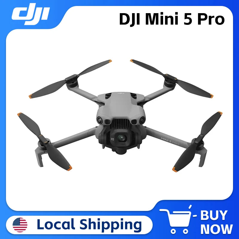 DJI Mini 5 Pro Drone With 1-Inch Sensor Obstacle Sensing