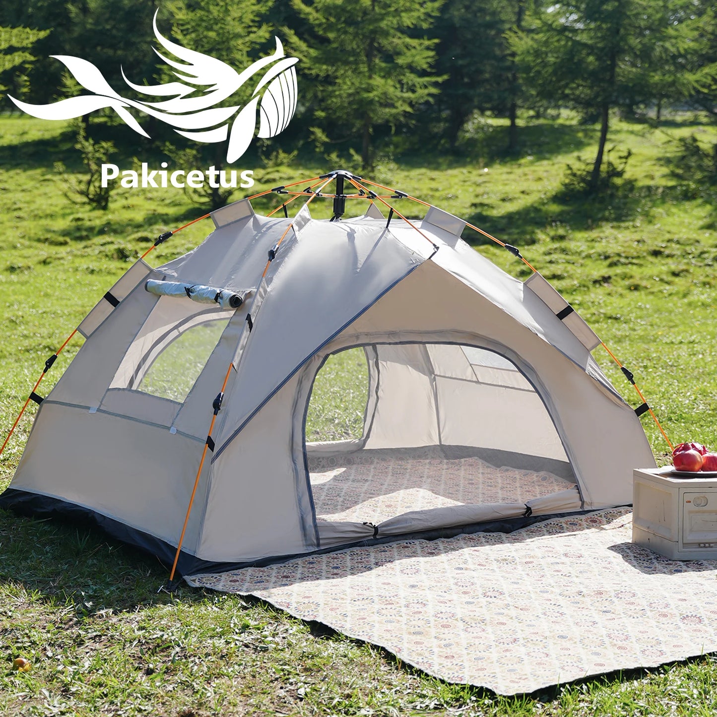 Pakicetus Auto Tent Sunshade Quick 60 Second Setup For Families