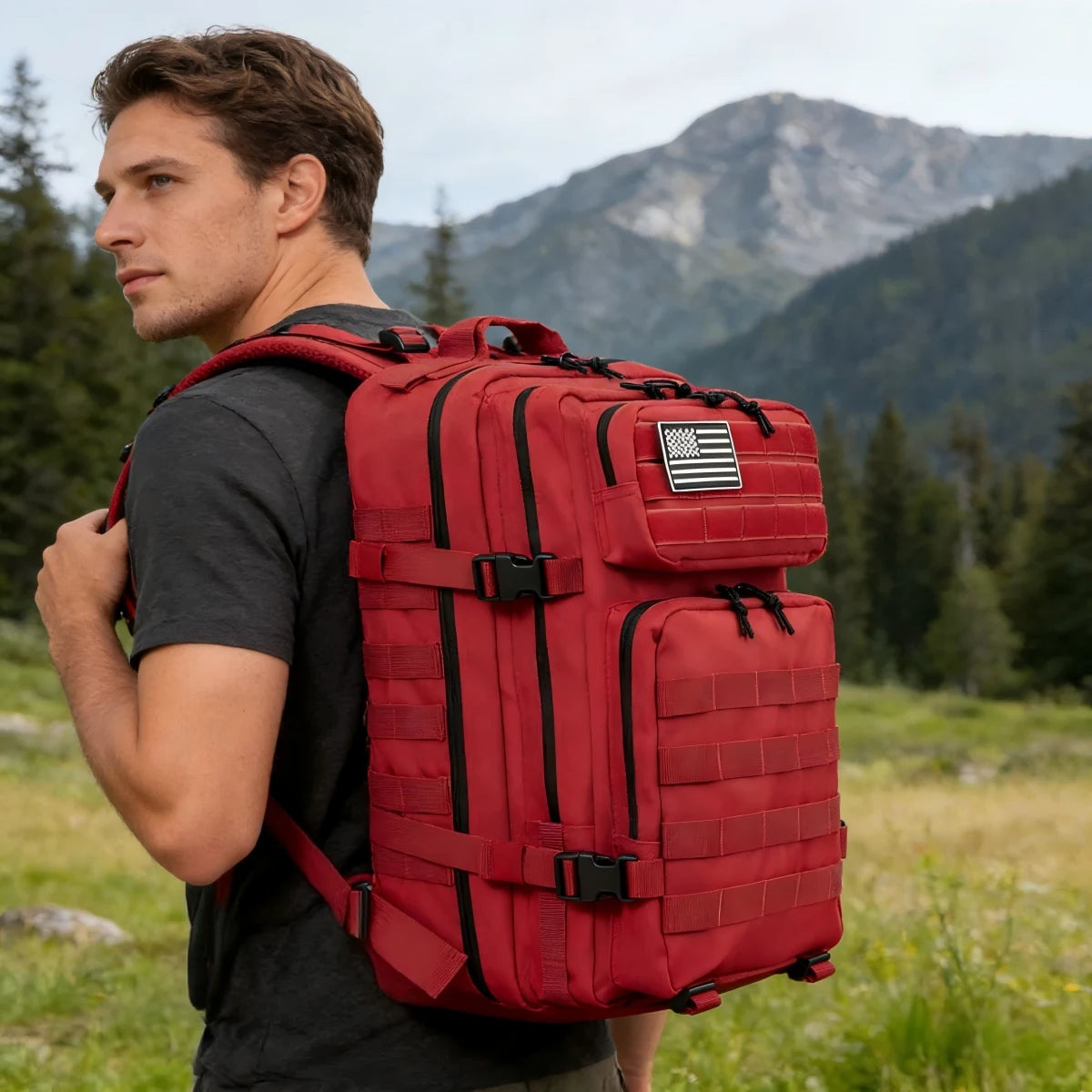 ReFire Gear Tactical Fishing Backpack for Outdoor Travel