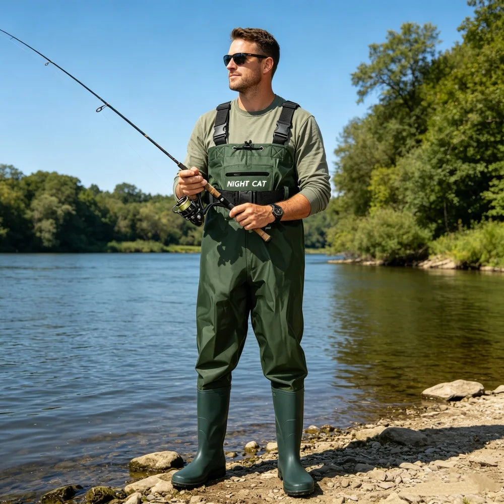 Night Cat Waterproof Chest Wader For Men And Women Boots