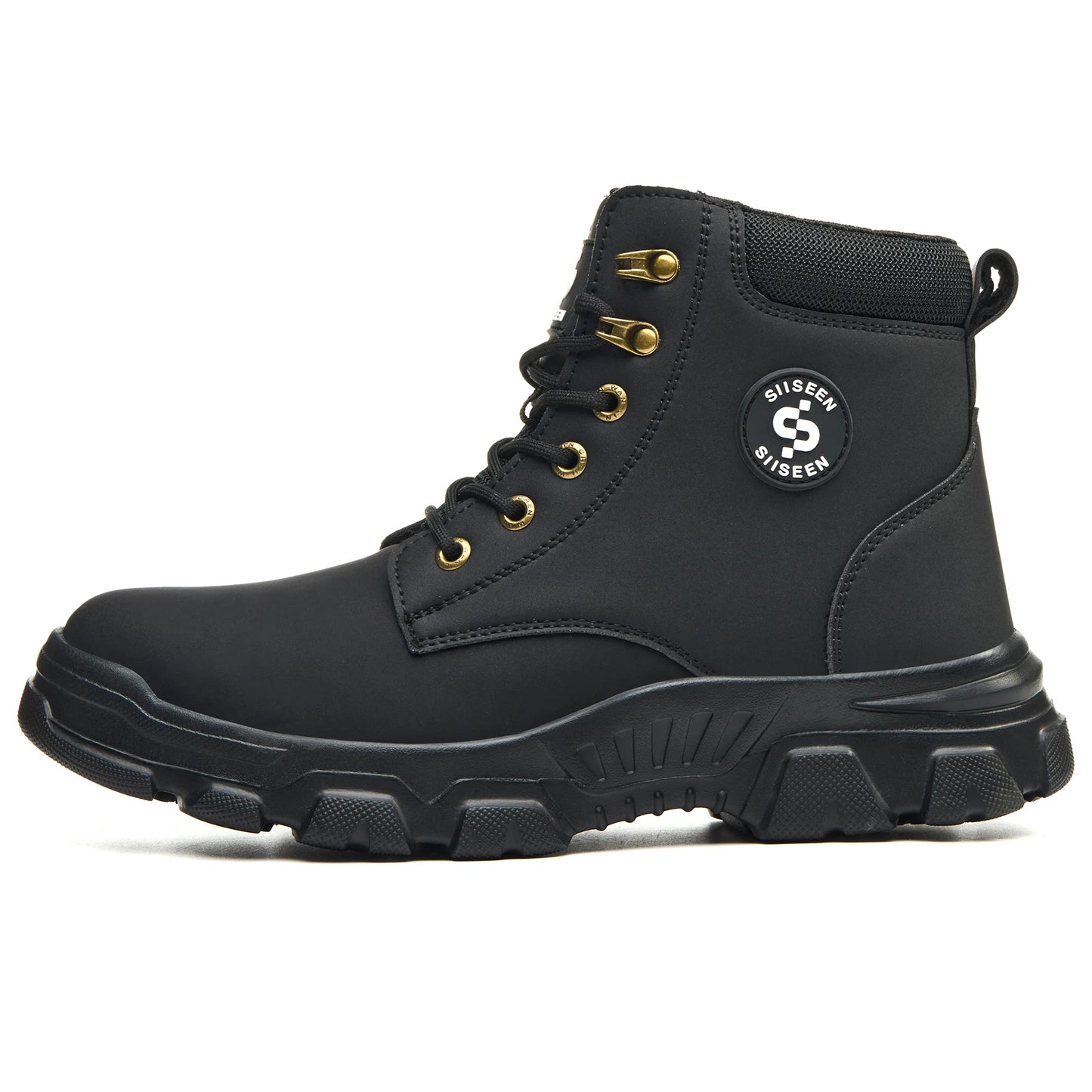 Men's Steel Toe Safety Shoes Puncture Resistant Kevlar