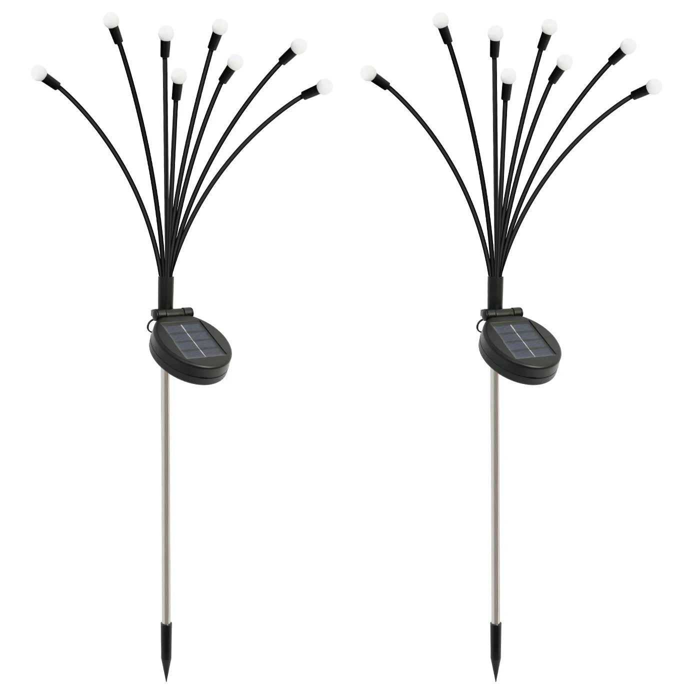 Solar Firefly LED Garden Lights Outdoor Waterproof Pathway Decor