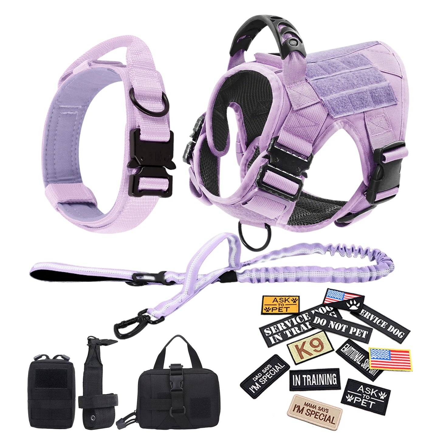 PETRAVEL Tactical Dog Harness Vest