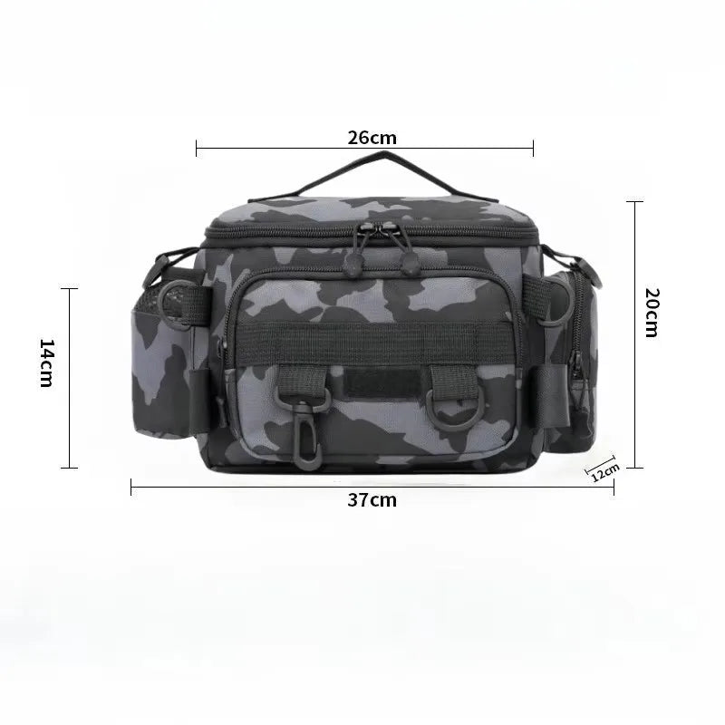 Multifunctional Fishing Backpack With Rod Storage For Outdoor Enthusiasts