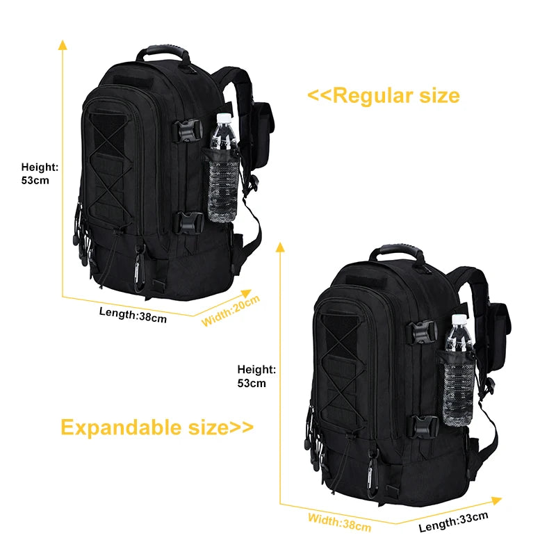 Q CN Large Capacity Tactical Backpack For Outdoor Travel Hiking