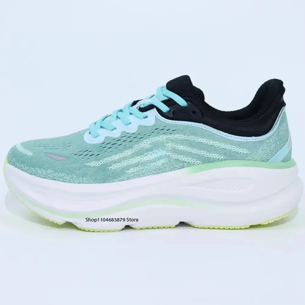 Bondi 9 Running Shoes Unisex Outdoor Trainers With Shock Absorption