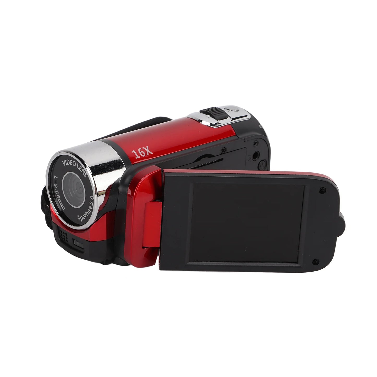Arealer Video Camera Camcorder 16MP 270 Degree Rotation 1080P