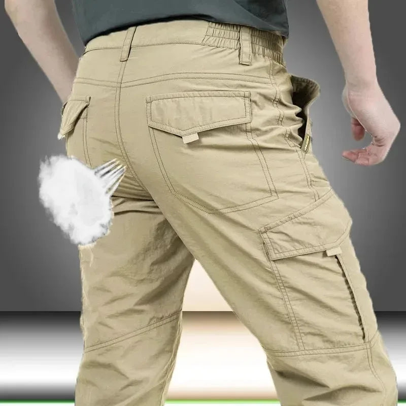 Men's Outdoor Waterproof Camouflage Cargo Pants For Adventure