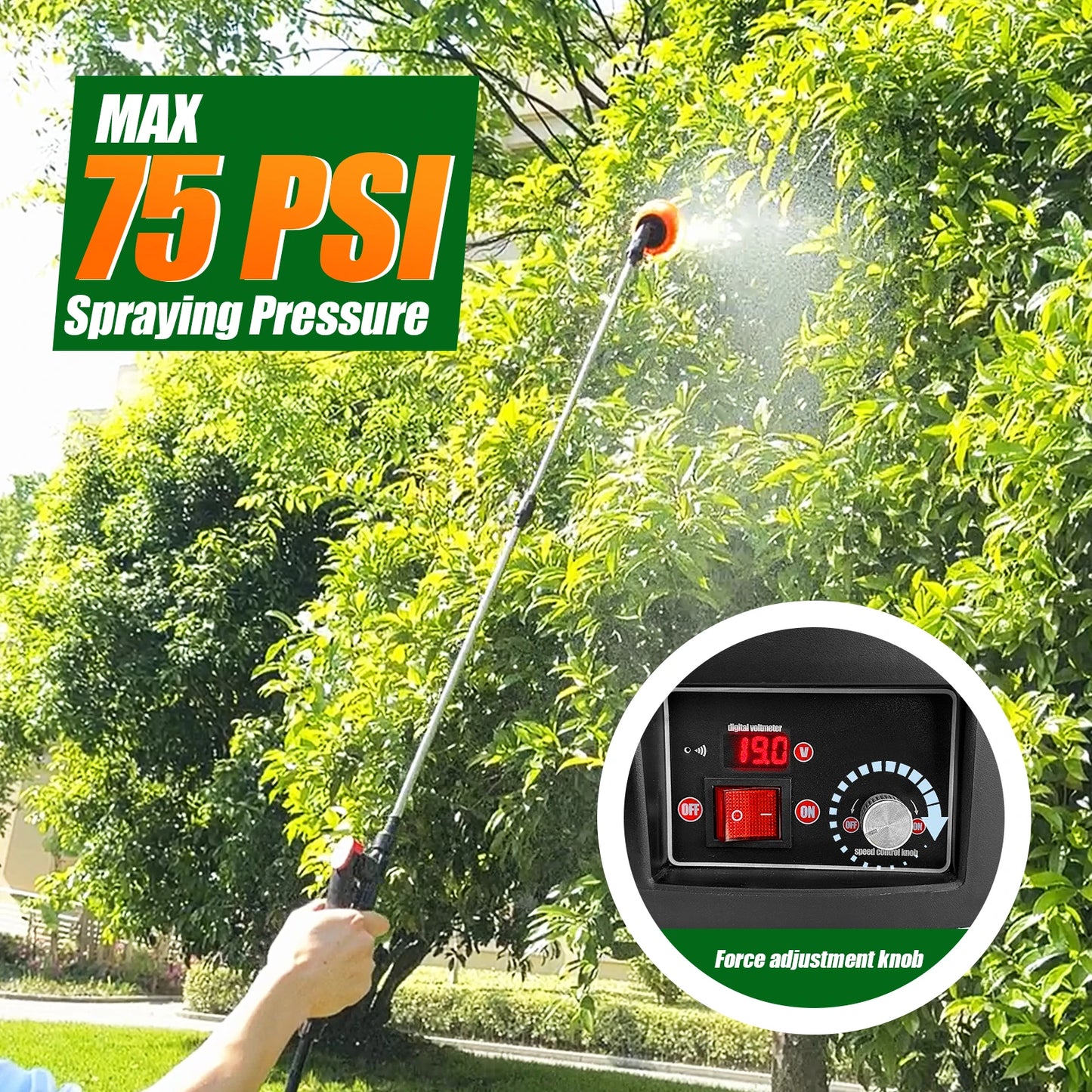 Garden Electric Sprayer Backpack For Irrigation And Weeds