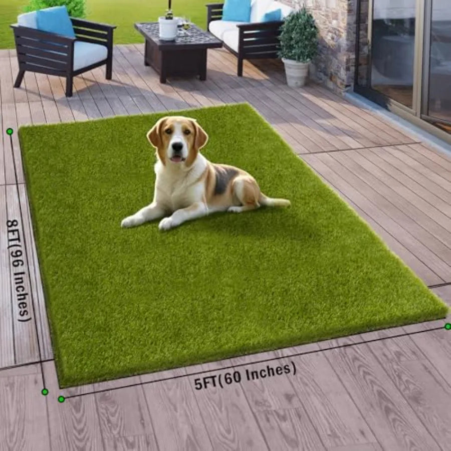 CooRug Realistic Outdoor Artificial Grass Turf For Garden And Lawn