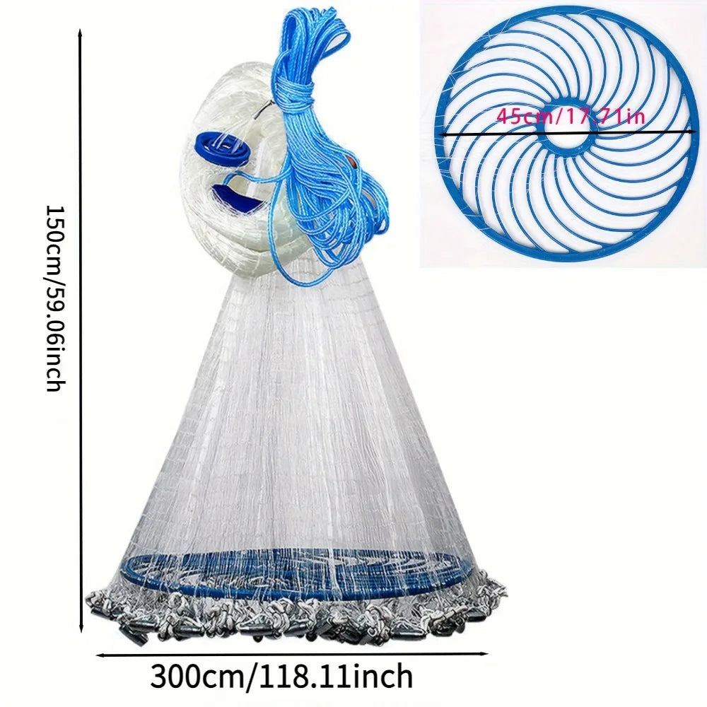 American Style Fishing Net Durable Outdoor Net For Freshwater Saltwater