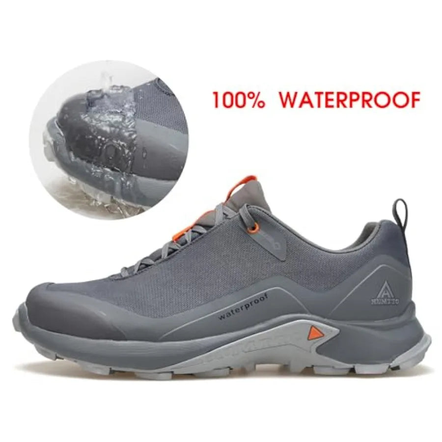 HUMTTO All Terrain Waterproof Hiking Shoes Unisex Lightweight Breathable