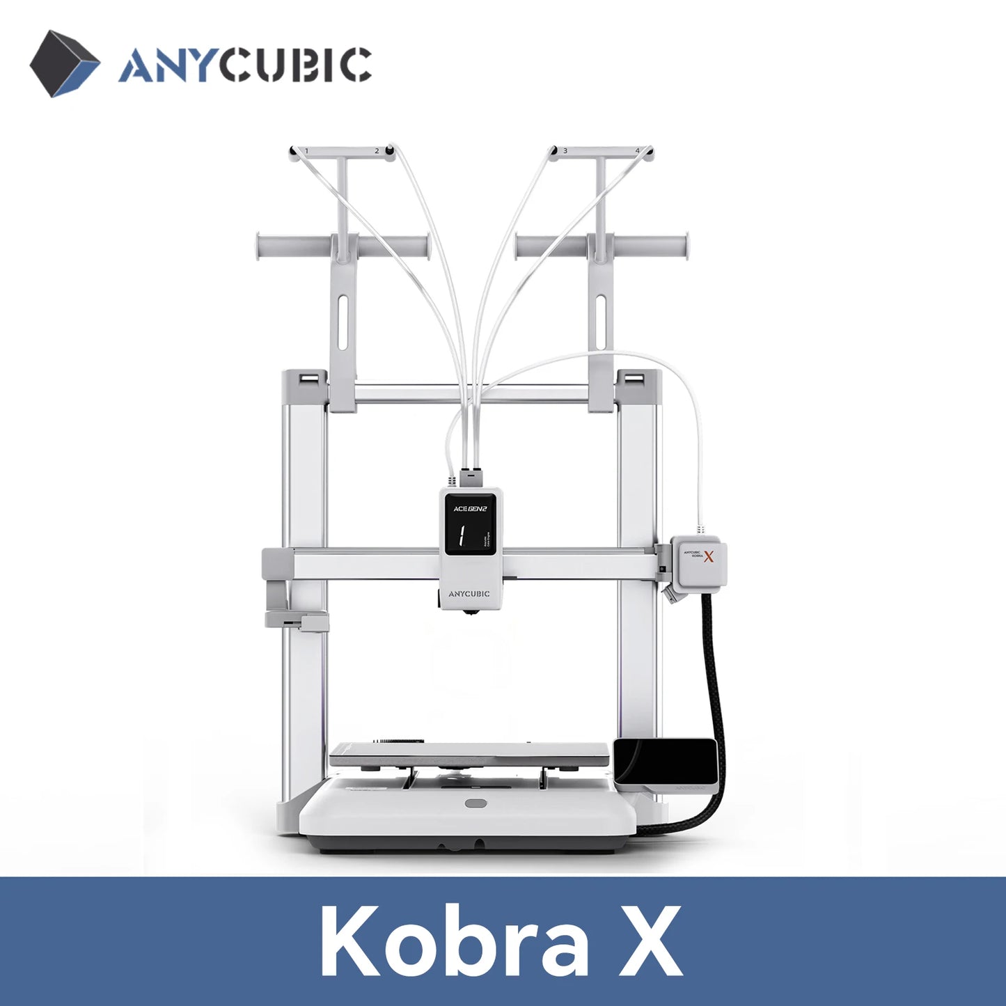 Anycubic Kobra X 3D Printer With Automatic Leveling And Fast Printing
