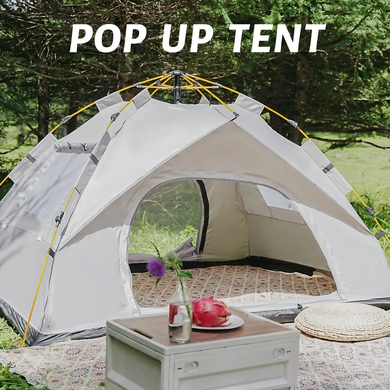 Pakicetus Auto Tent Quick 60 Second Setup Sunshade For Two