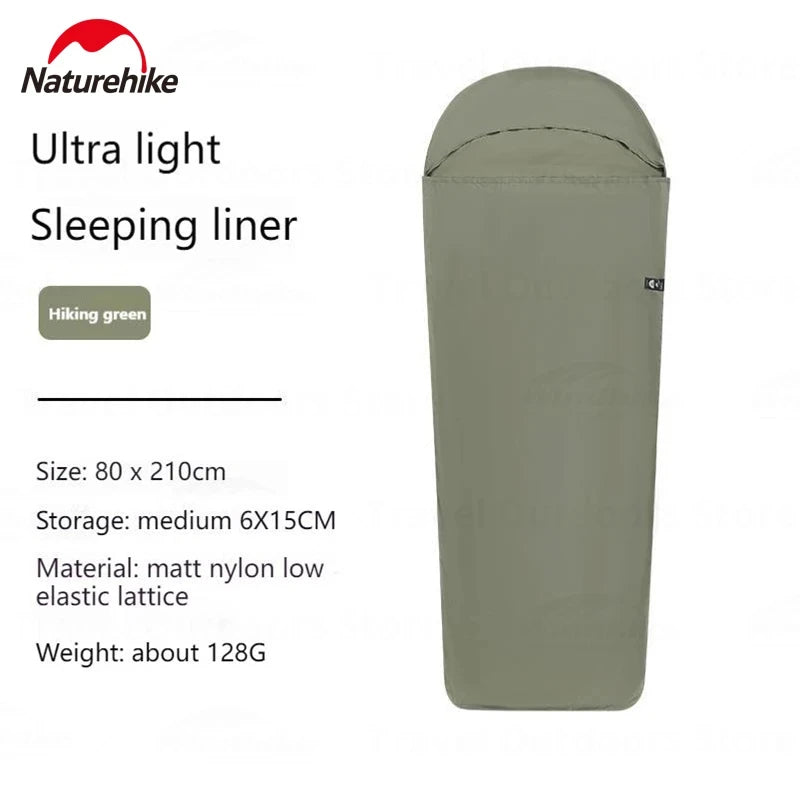 Ultralight Nylon Sleeping Bag Liner For Camping And Travel