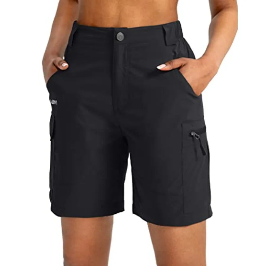 Viodia Women's Quick Dry Hiking Shorts With Pockets