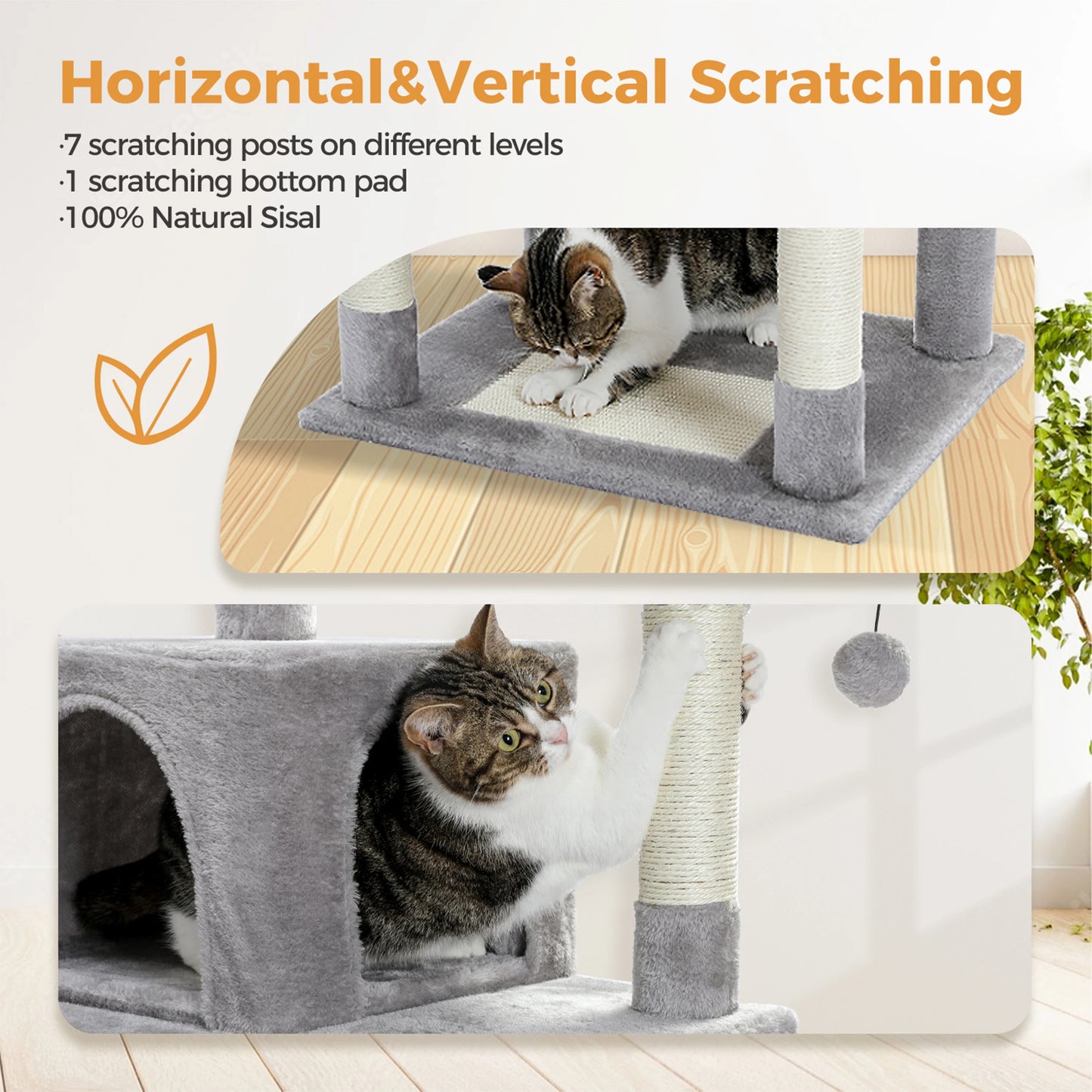 Pawz Road Multi Level Large Cat Tree Condo