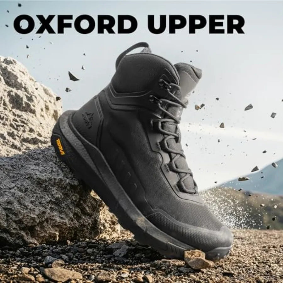 NORTIV 8 Tactical Hiking Boots With Side Zipper And Arch Support