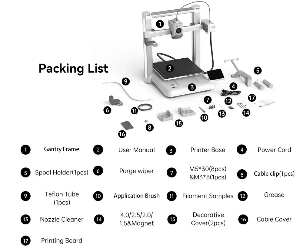 Anycubic Kobra Fast Printing 3D Printer With Filament Drying App