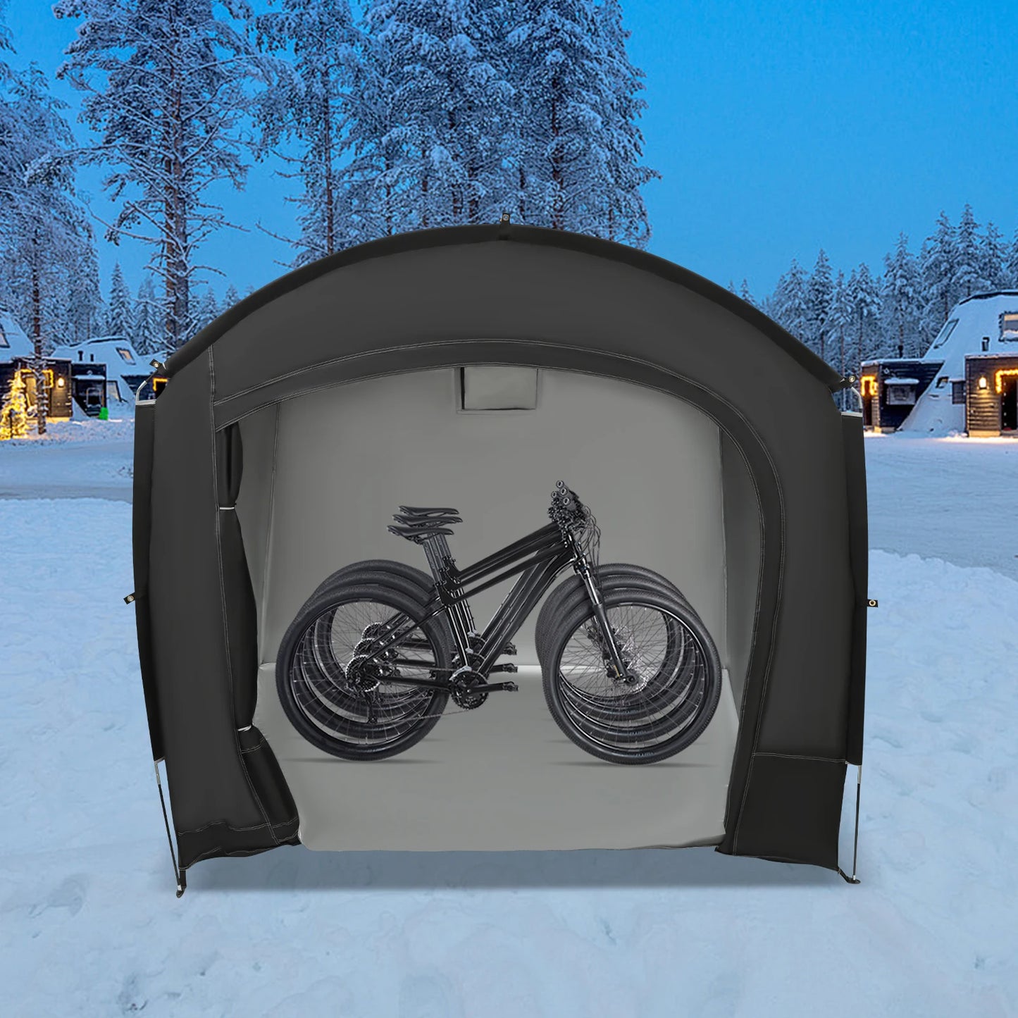 Portable Bike Storage Shed Shelter Waterproof For Bikes