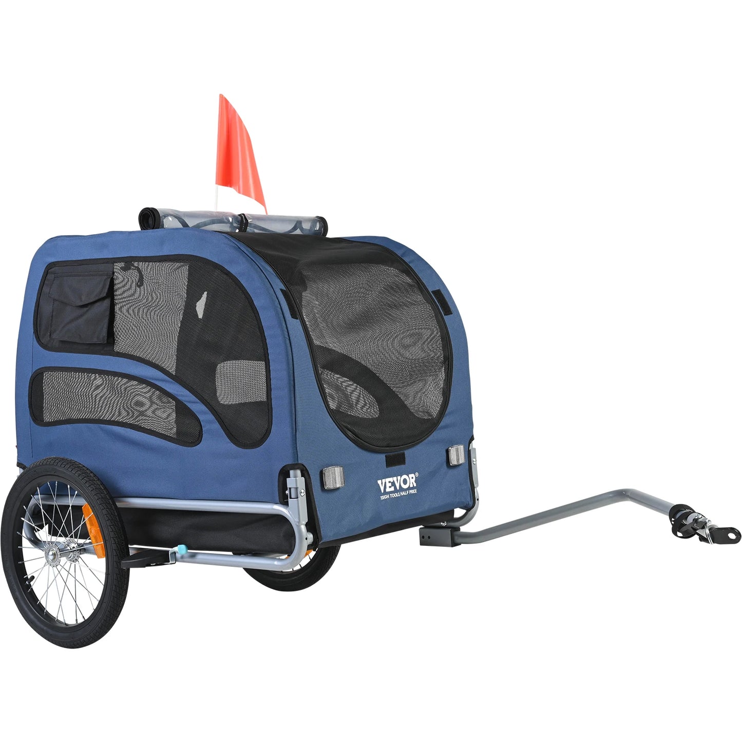 SucceBuy 100Lbs Pet Cart Bicycle Carrier Dog Bike Trailer