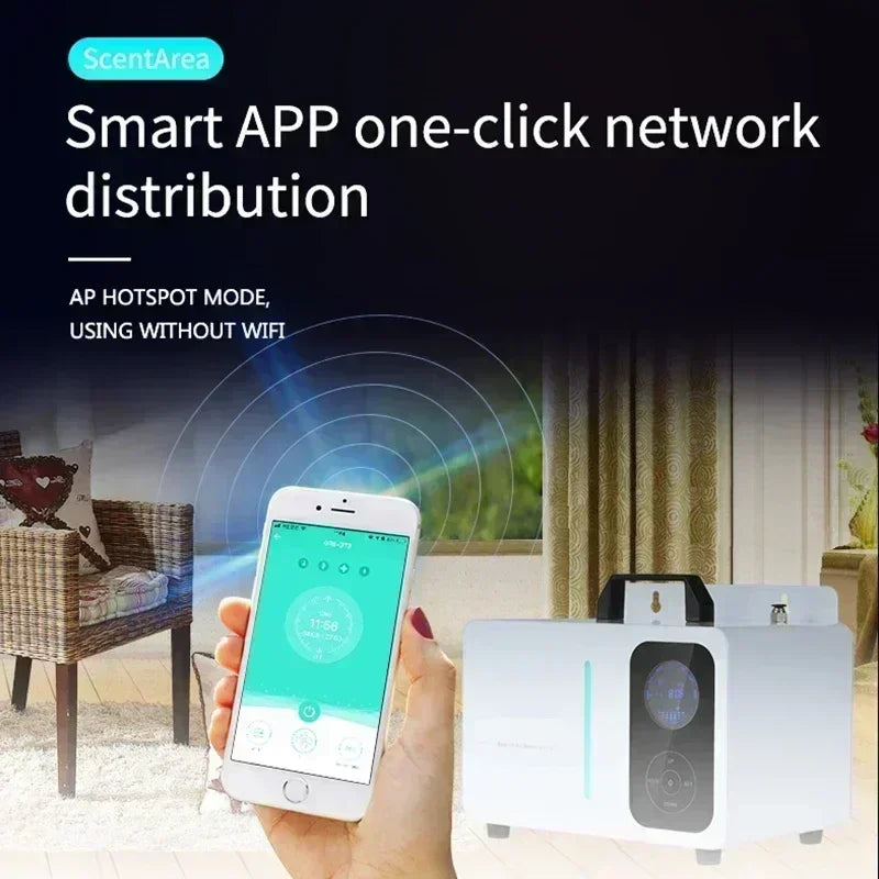 NAMSTE Smart App Control WiFi Essential Oil Diffuser For Office