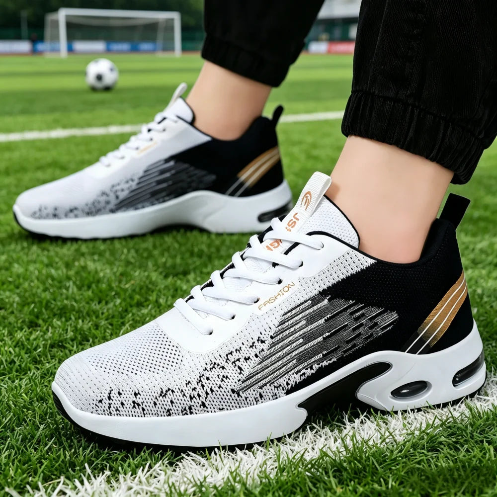 Men's Breathable Mesh Air Cushion Running Shoes