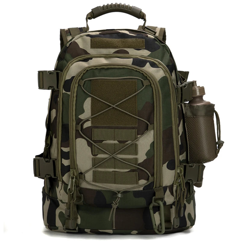 LQARMY Tactical Backpack Molle Expandable 3 Day Assault Pack Hiking