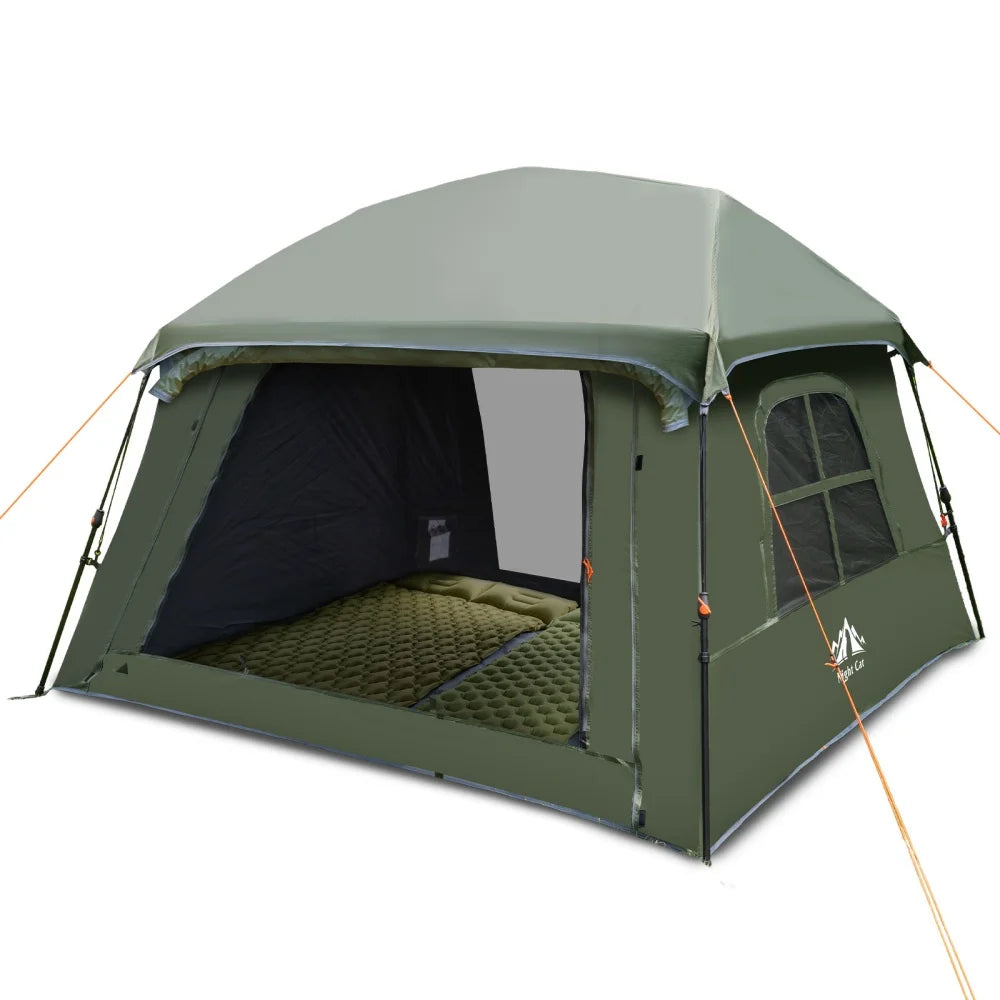 Night Cat Pop Up Camping Tent With Vestibule And Rainfly
