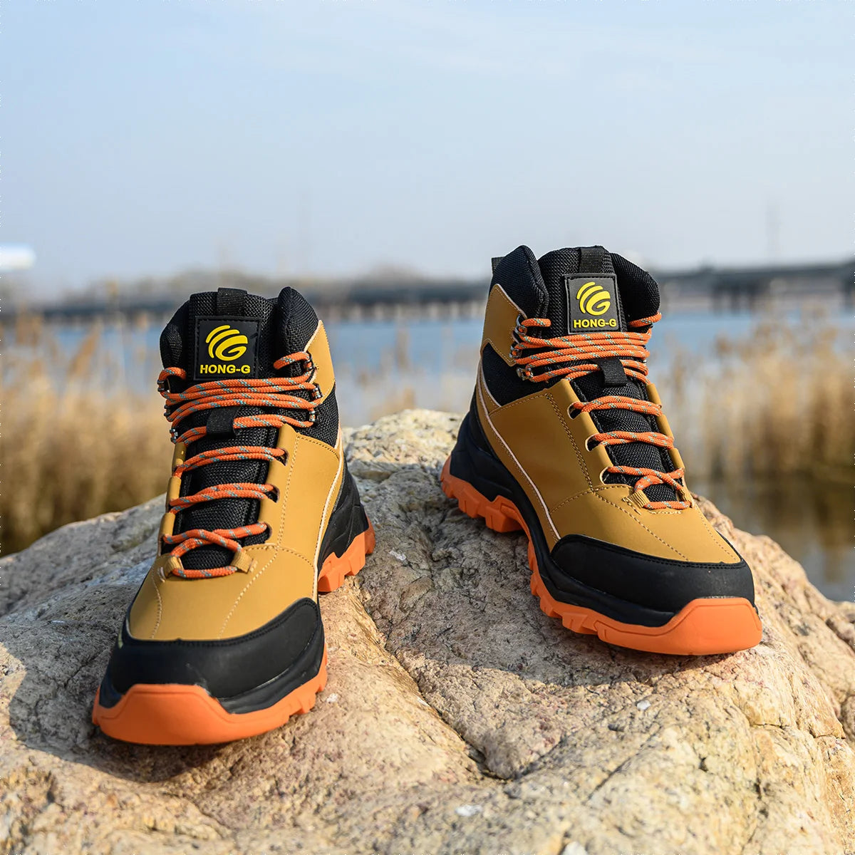 Vegair Breathable Steel Toe Safety Boots For Men