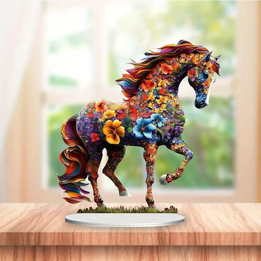 Decorative Horse Statue Light Catcher For Bedroom Living Room Porch