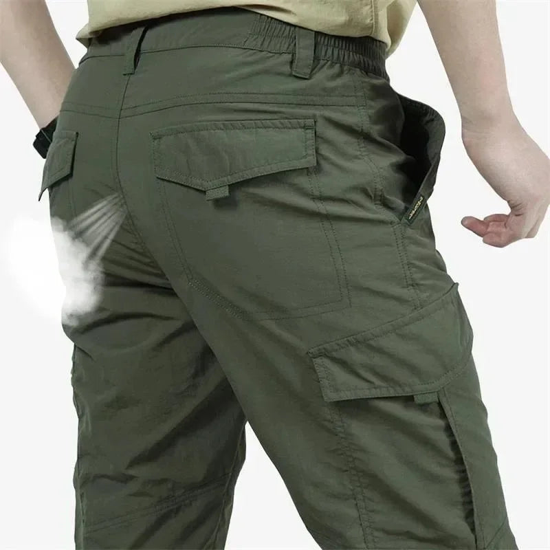 Men's Outdoor Waterproof Camouflage Cargo Pants For Adventure