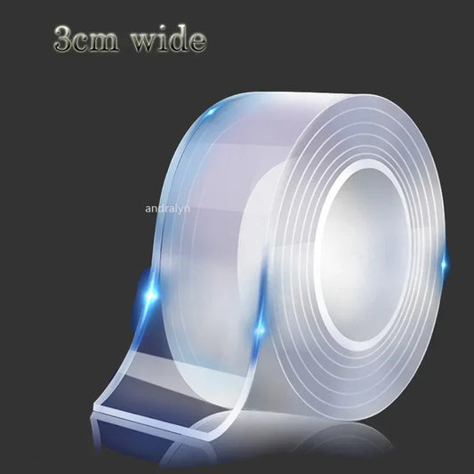 LISM Nano Tape Ultra Strong Double Sided Adhesive Transparent Waterproof