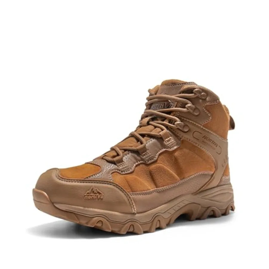 NORTIV 8 Waterproof Hiking Boots Outdoor Mid Trekking Shoes