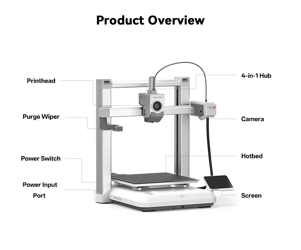 Anycubic Kobra 4 3D Printer With Leviq 3.0 Auto Leveling