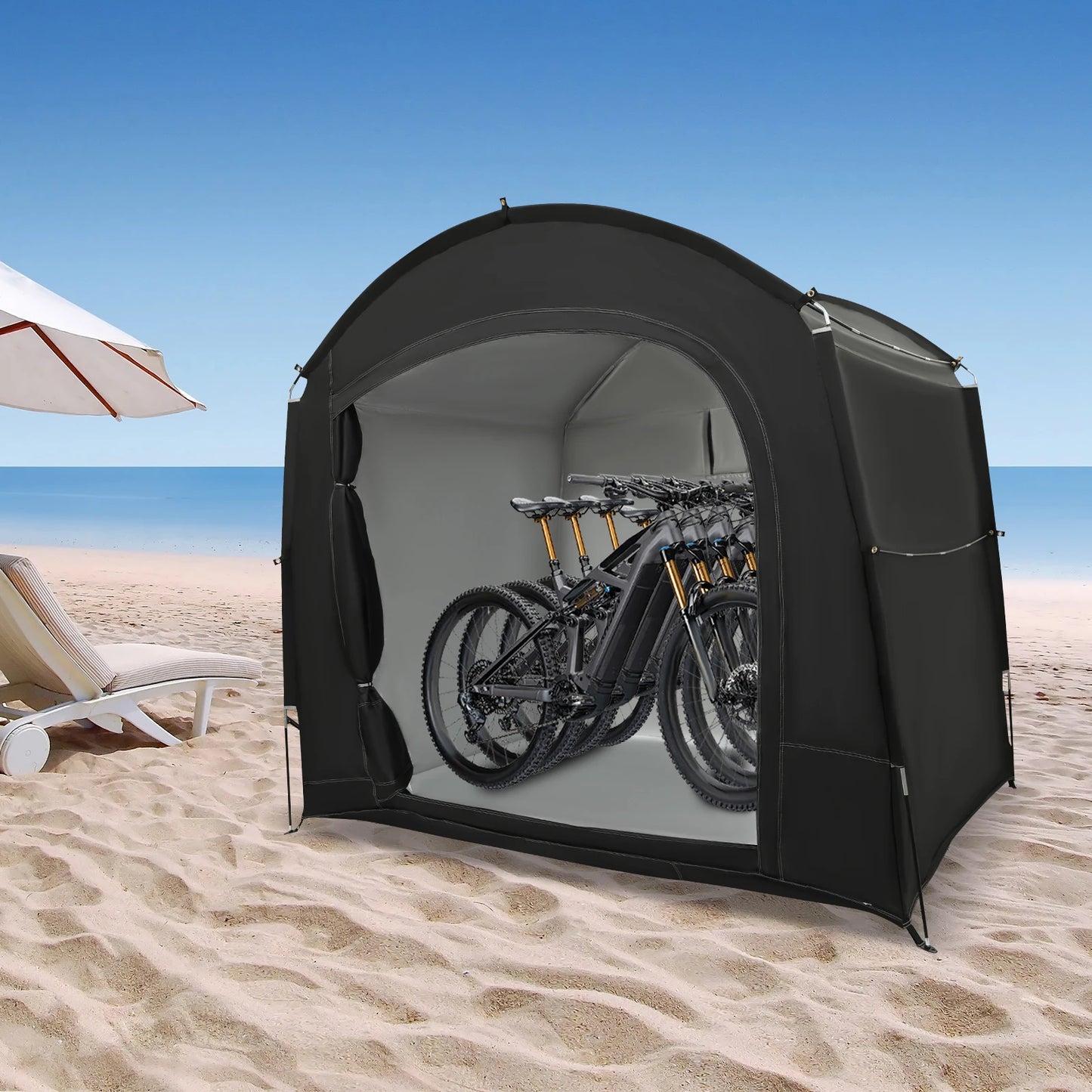 Freestanding Portable Waterproof Bike Storage Tent For Bicycles
