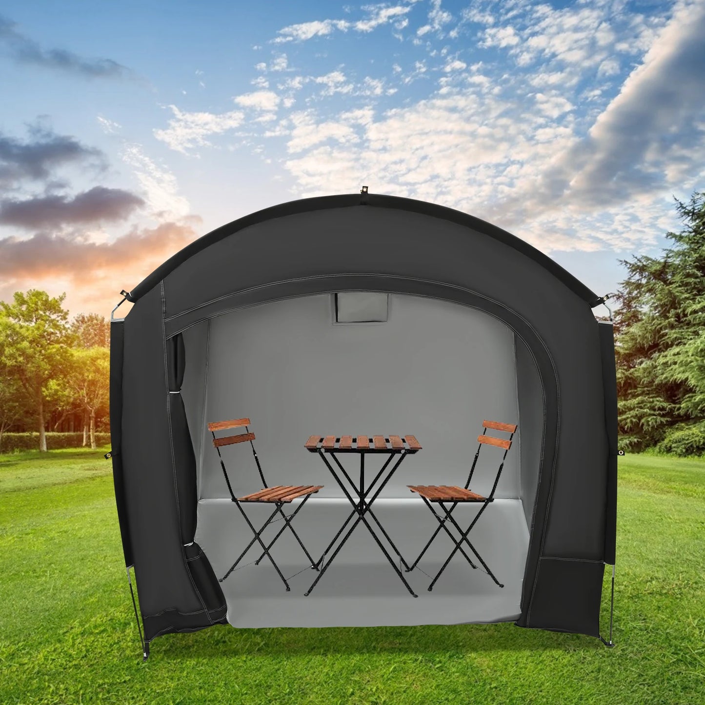 Portable Bike Storage Shed Shelter Waterproof For Bikes