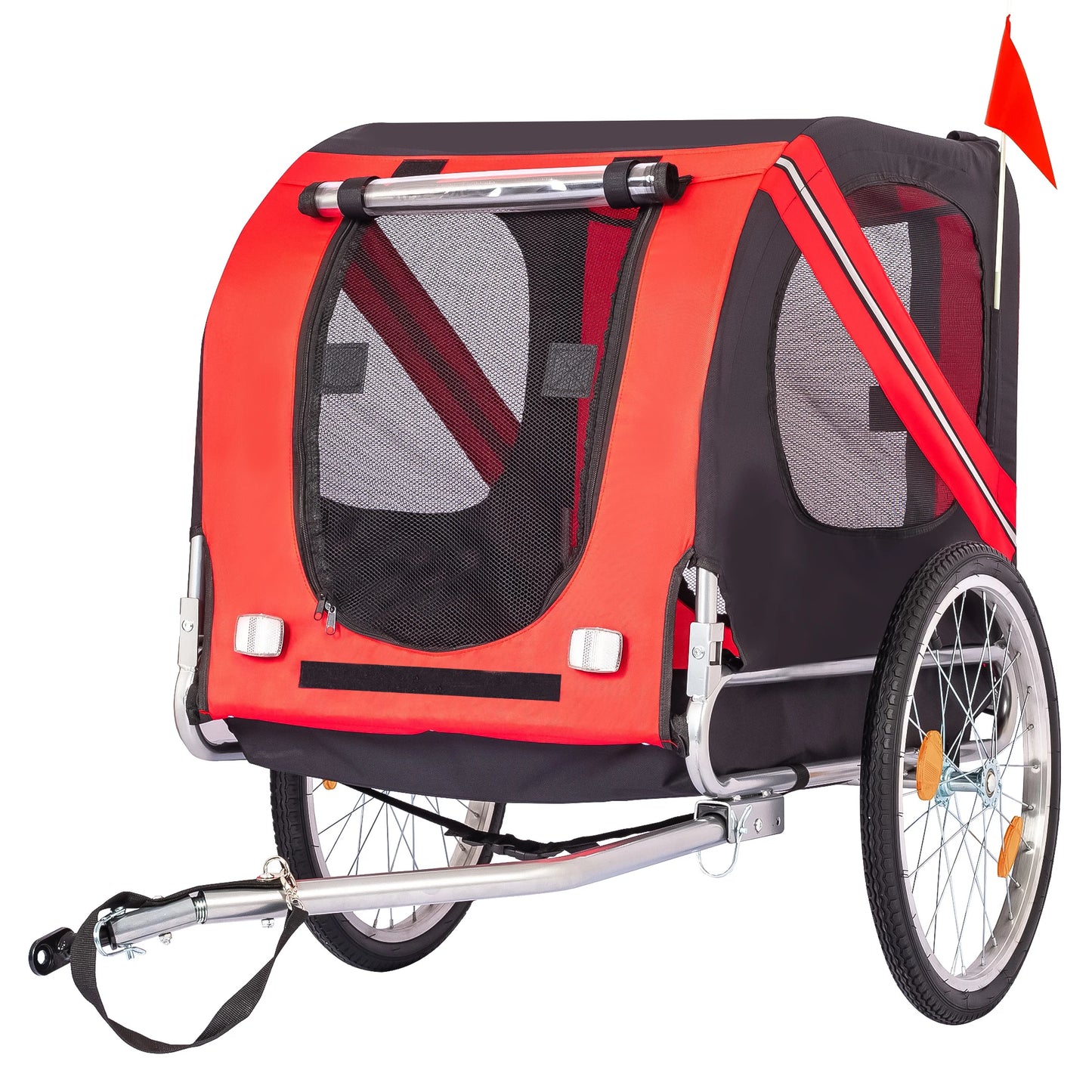 Twister.Ck Large Dog Bike Trailer With Fast Release Wheels