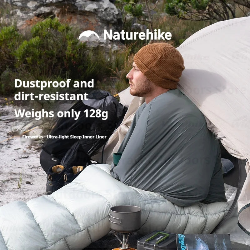 Ultralight Nylon Sleeping Bag Liner For Camping And Travel