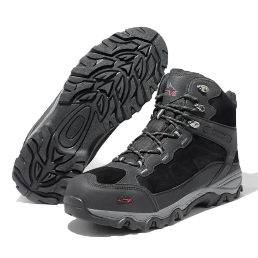 NORTIV 8 Waterproof Hiking Boots Outdoor Mid Trekking Shoes